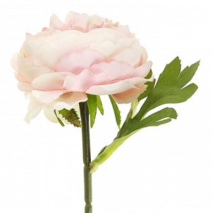 Цветок "Пион" цвет - светло-персиковый, 28см, цветок - д6х4см (Китай)