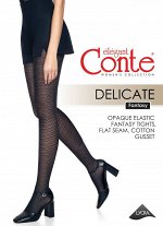 Delicate колготки (Conte)  с ажурным рисунком