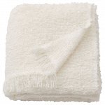 IKEA / EVALI ЭВАЛИ | Плед, белый с оттенком | 130x170 см