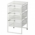 IKEA / LENNART ЛЕННАРТ | Тумба с ящиками, белый