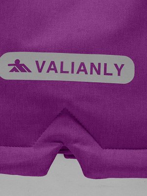 Парка зимняя Valianly подростковая для девочки фиолетового цвета 9238F
