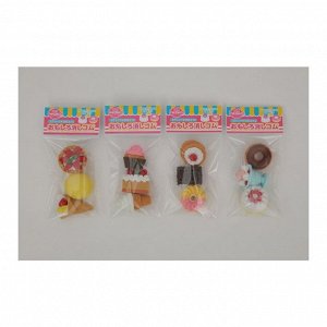 Iwako стирательная резинка сладости  в упак. 3 шт