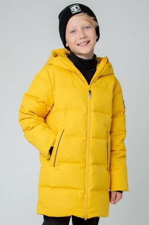 Зимнее пальто для мальчика с натуральным утеплителем