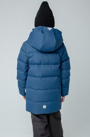 Зимнее пальто для мальчика с натуральным утеплителем