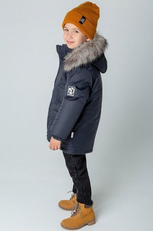 Crockid, Зимнее пальто для мальчика с утеплителем Crockid