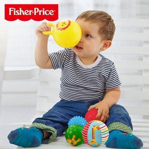 FisherPrice Тактилики - Развивающие тактильные, мячики для малышей / Когнитивные шары