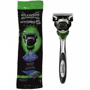 Wilkinson Sword Hydro5 SENSE Energize бритвенный станок с подвижным элементом с 1 кассетой