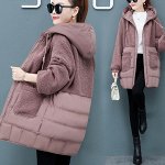 Красивые осенние стеганные пальто, куртки из эко. меха