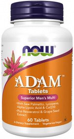 NOW ADAM MALE MULTI 60 TABS