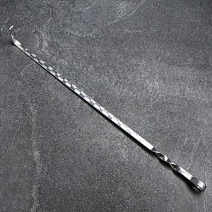 Кочерга, ручка - кольцо, ширина - 12 мм, 60 см, нержавеющая сталь