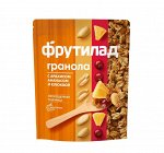 Фруктовая Энергия / Мюсли запеченные &quot;ФЭ&quot; ГРАНОЛА с арахисом, ананасом и клюквой 270гр/21/7 мес.