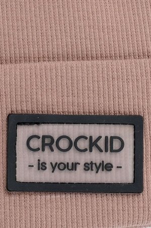 Комплект шапка со снудом для мальчика Crockid
