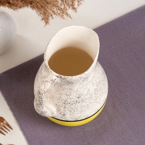 Кувшин "Персия", керамика, желтый, 1.5 л, Иран
