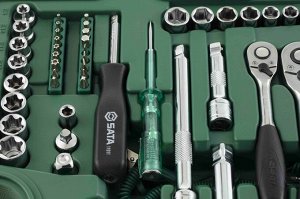 09014A Набор инструментов 1/4"-3/8"\1/2"-128 предм