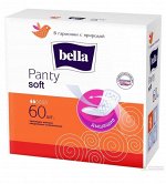 Ежедневные прокладки женские Bella Panty soft (оранжевые) 60 штук в упаковке