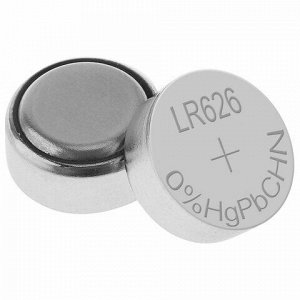 10 шт. батарейка алкалиновая "таблетка" 1 шт., SONNEN Alkaline, 177A (G4, LR66), блистер, отрывной блок, 455604
