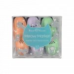 Набор текстовыделителей 3цв &quot;MEOW MARKER&quot; ПАСТЕЛЬ (МЯТНЫЙ/ОРАНЖЕВЫЙ/СИРЕНЕВЫЙ) 22-0106 Bruno Visconti {Китай}