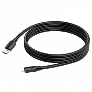 USB кабель Hoco "Solid" MicroUSB / D6 mm, 2.4A, 1 м