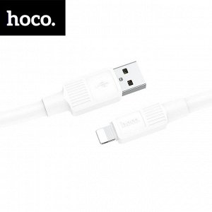 USB кабель Hoco "Solid" For Lightning / D6 mm, 2.4A, 1 м