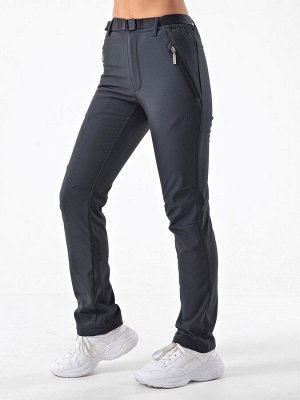 Женские брюки-виндстопперы на флисе Azimuth B 77 Темно-серый