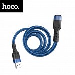 USB кабель Hoco &quot;Data Sync&quot; For Lightning / D6 мм 2.4A, 1,2 м