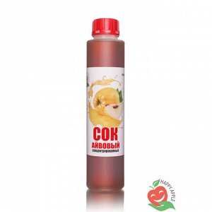 Сок концентрированный Айвовый бутылка 1 кг
