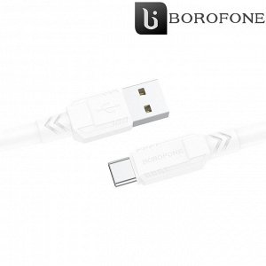 USB кабель Borofone "Goodway" Type-C / D6 мм 3A, 1 м