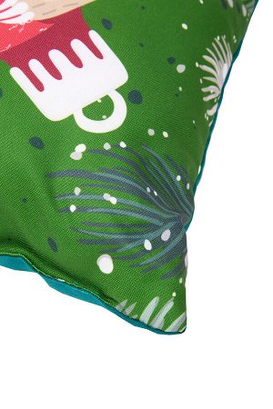 Подушка декоративная, габардин, Новогодний ленивец, арт 4223