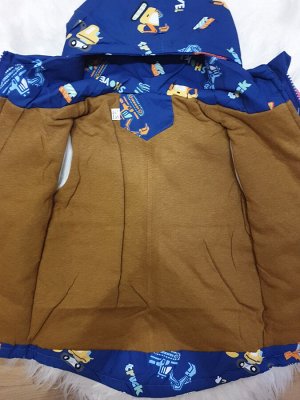 Куртка Состав: Верх: болонь, наполнитель: холлофайбер 100 гр., подкладка: х/б трикотаж, до +5 С