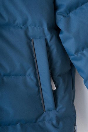 Пальто пуховое для мальчика Crockid ВК 34064/2 УЗГ