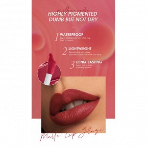 Матовый тинт для губ O.TWO.O High Energy № 12 5 g