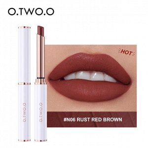 Матовая губная помада O.TWO.O Rust Red Brown 0.95g №6