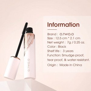 Тушь для ресниц O.TWO.O Lash Bold Volume Lifting 7 g