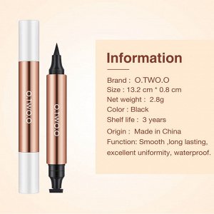 Подводка O.TWO.O карандаш со штампом 2,8 g