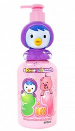 Детское средство для душа всё в одном с цветочным ароматом Pororo 380г