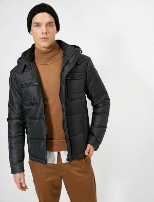 KOTON Надувное пальто с капюшоном