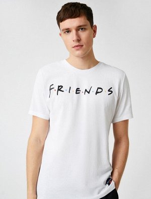 Лицензионная футболка друзей с принтом