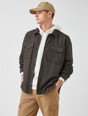 Куртка-рубашка с карманами