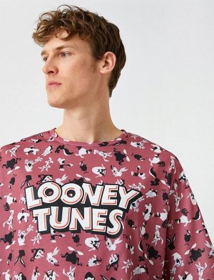 Looney Tunes Oversize-футболка с лицензионным принтом