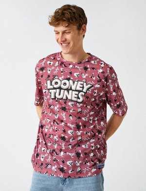 Looney Tunes Oversize-футболка с лицензионным принтом