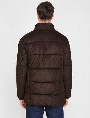 Надувное пальто с карманами