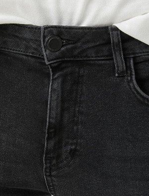 Многослойные джинсовые шорты
