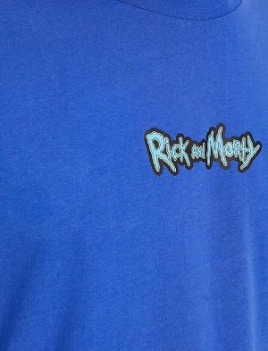 KOTON Рик и Морти Oversize-футболка с лицензионным принтом