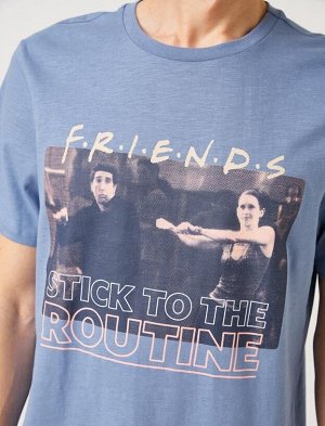 Лицензионная футболка друзей с принтом