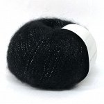SILK MOHAIR LUREX 5000 черный
