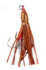 Октопус оснащённый JpFishing Assist Hook 4&amp;amp;amp;amp;amp;amp;amp;amp;amp;amp;quot; (1шт, 10см, #5/0, color 003)