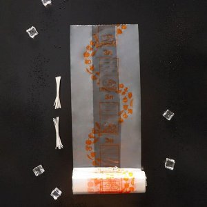 СИМА-ЛЕНД Пакеты для заморозки продуктов «Уфа ПАК», 3 литра, 25?35 см, 35 шт, с клипсами