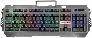 Клавиатура Кл-ра проводная игровая Renegade GK-640DL RU (черн.), USB, RGB подсветка, box-20 45640