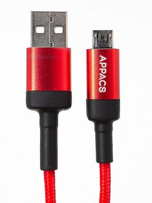 Кабель APPACS AP03217m microUSB/5V2.4A 1m