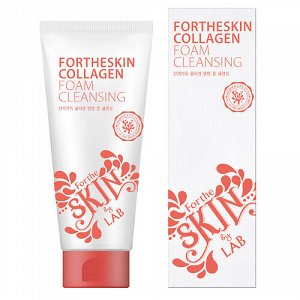 Очищающая пенка для лица с коллагеном FOR THE SKIN Collagen Foam Cleansing 180 мл